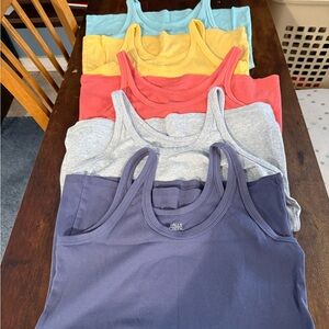 Falls Creek Gray Ribbed Tank Top